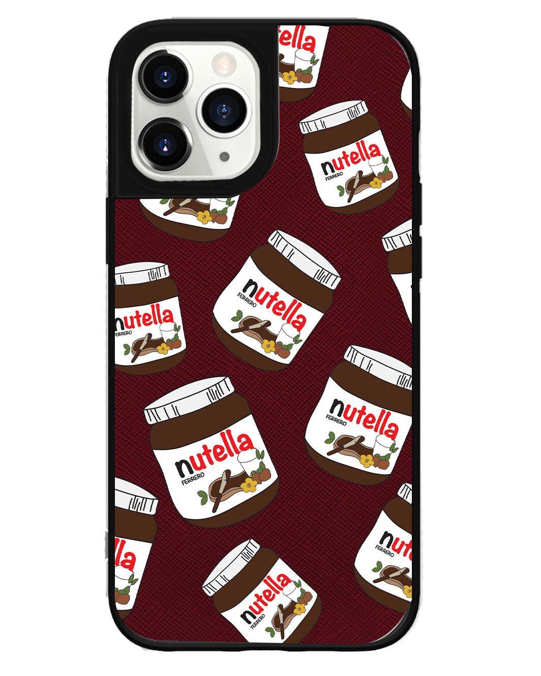 iPhone Leather Grip - Hazelnut Spread