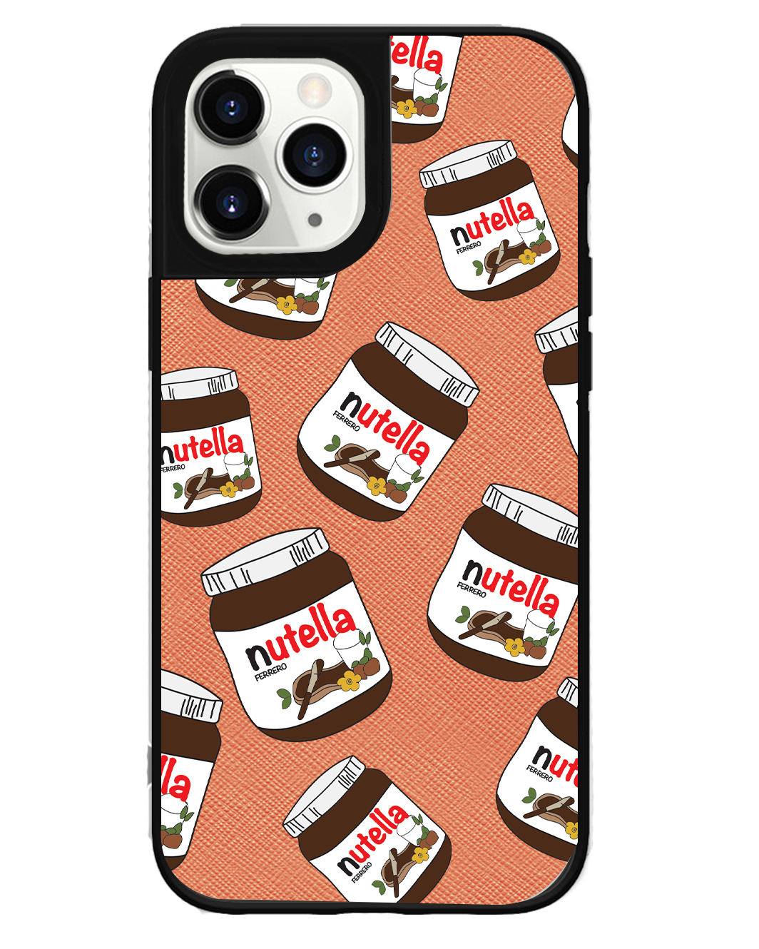 iPhone Leather Grip - Hazelnut Spread