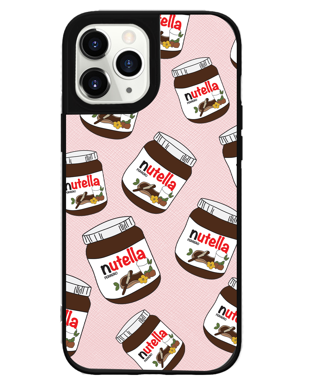 iPhone Leather Grip - Hazelnut Spread
