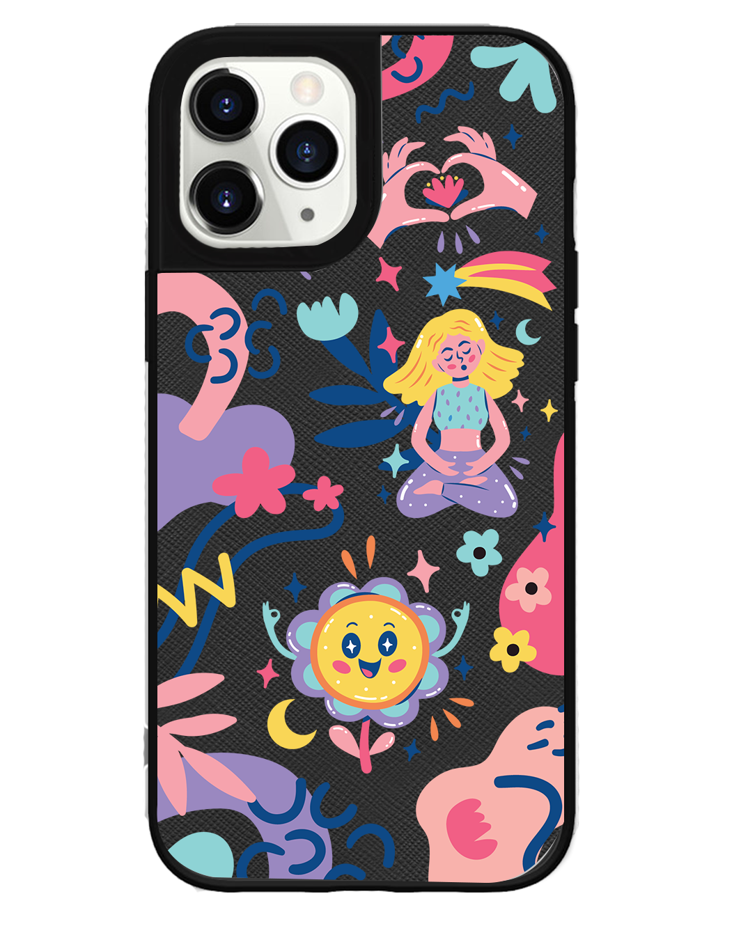 iPhone Leather Grip - Heather