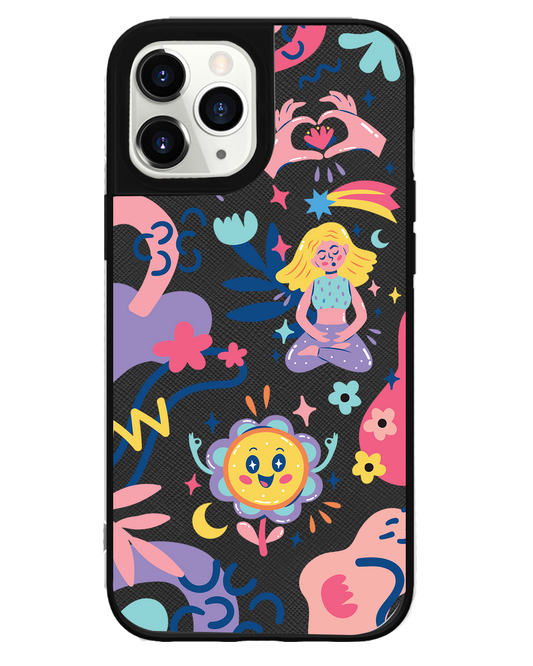 iPhone Leather Grip - Heather