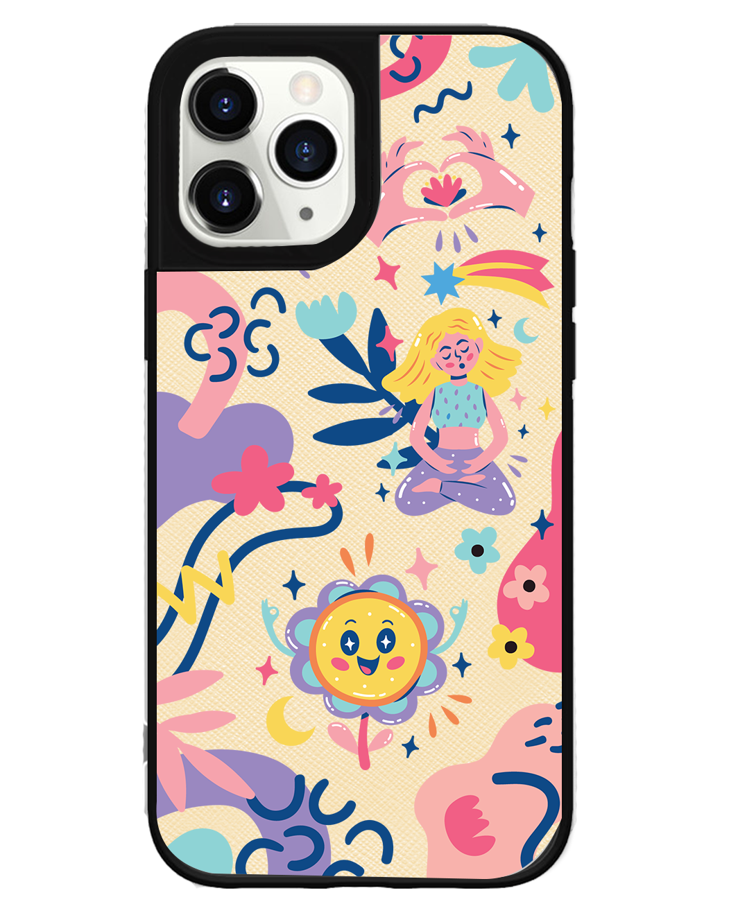 iPhone Leather Grip - Heather