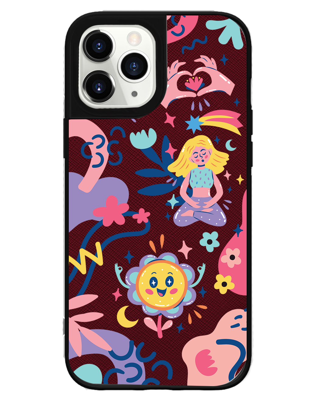 iPhone Leather Grip - Heather