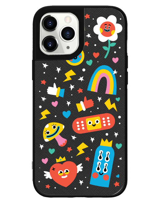 iPhone Leather Grip - Red Club