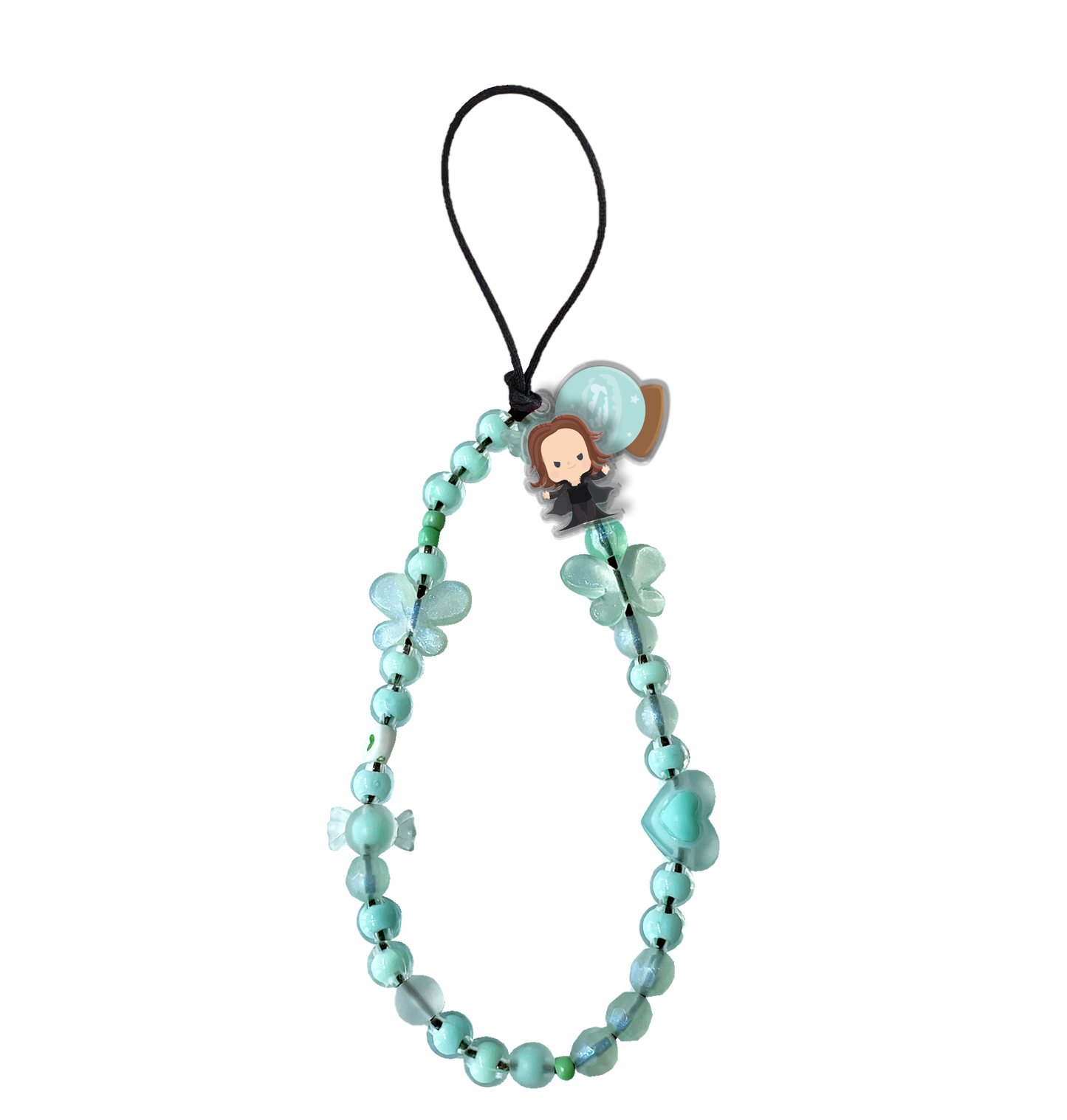 Beaded Strap with Acrylic Charm - Little Hogwarts