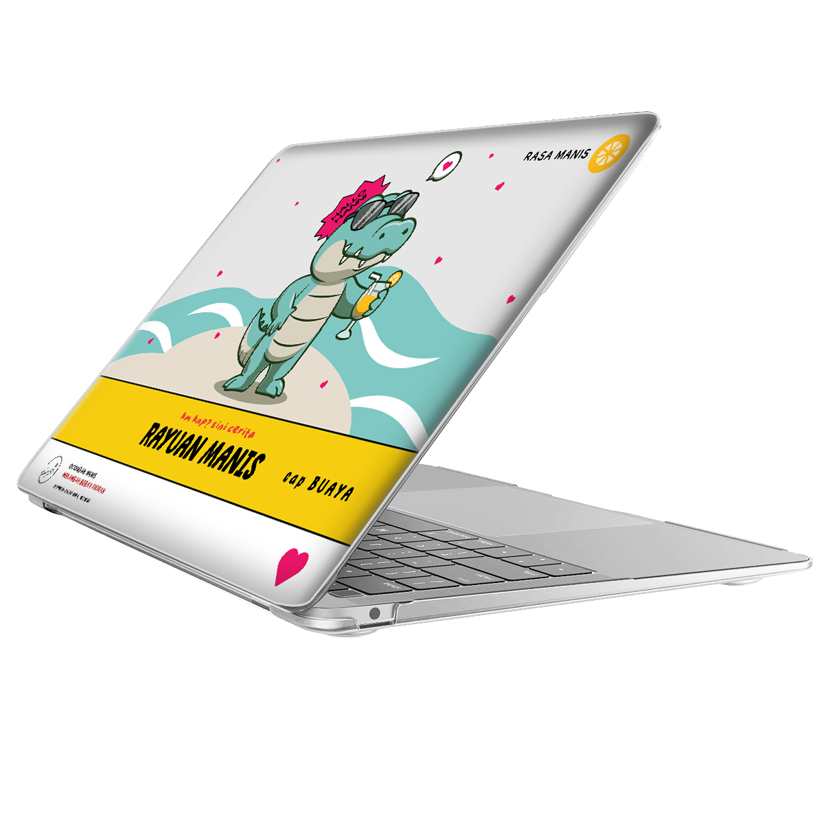 MacBook Snap Case - Cap Buaya