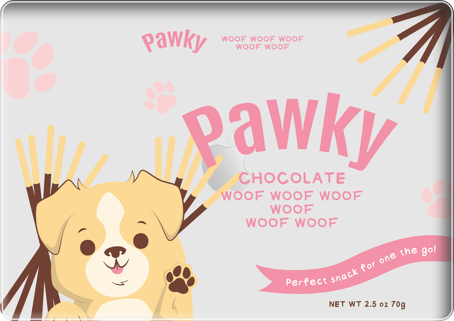 MacBook Snap Case - Pawky Dog