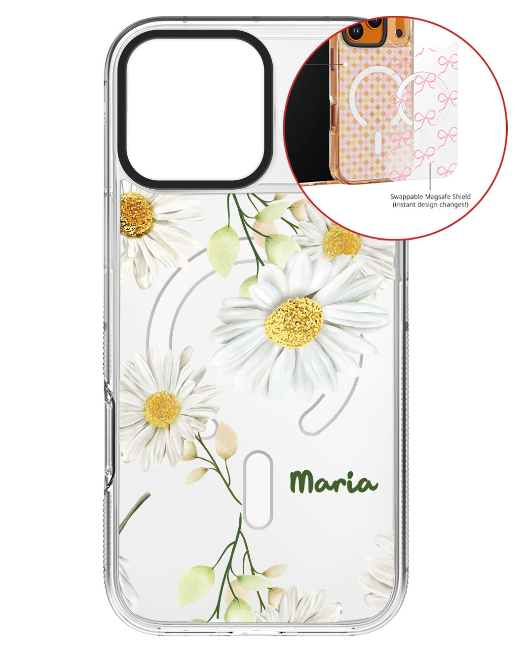 Magsafe Swappable Plate - Chrysanthemum