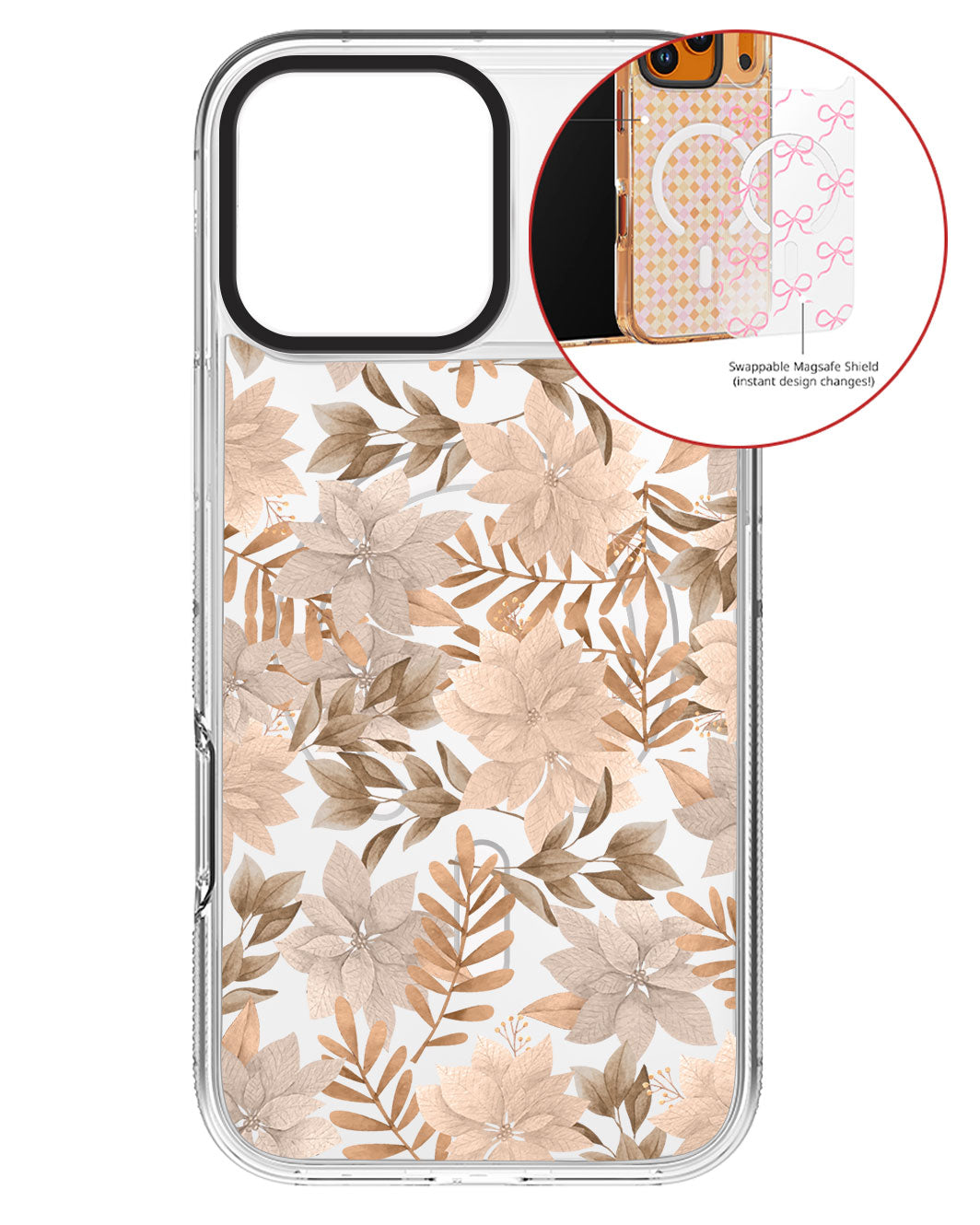 Magsafe Swappable Plate - Rustic Lily