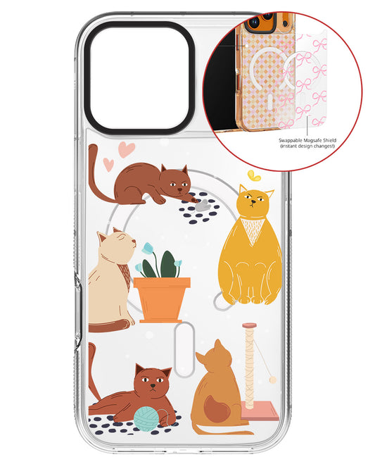 Magsafe Swappable Plate - Playful Cat 1.0