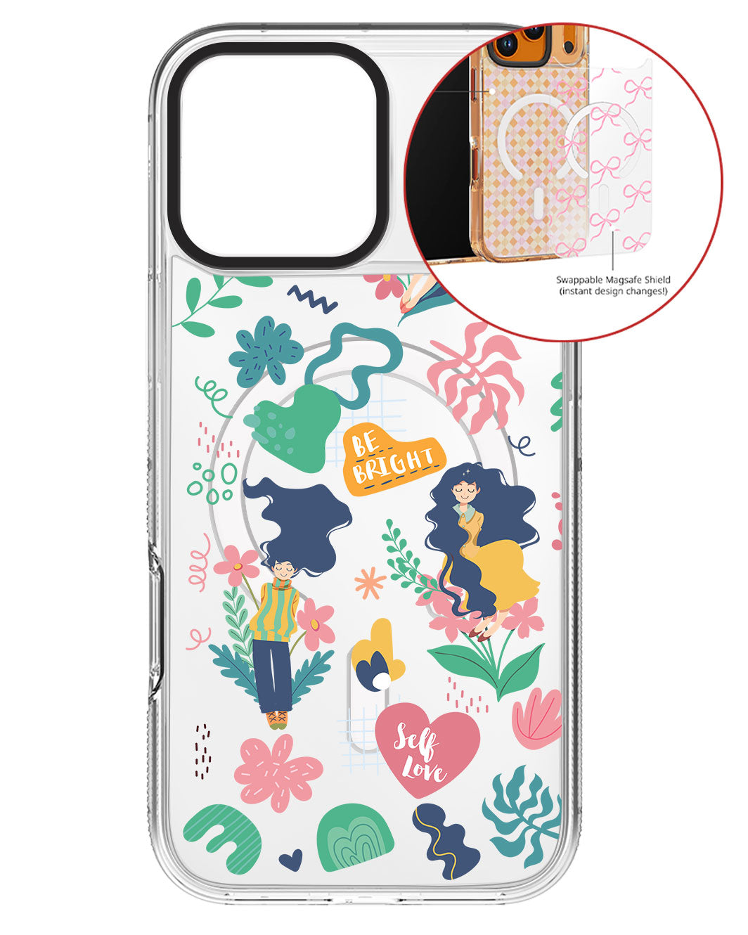 Magsafe Swappable Plate - Self Love Sticker Pack 2.0