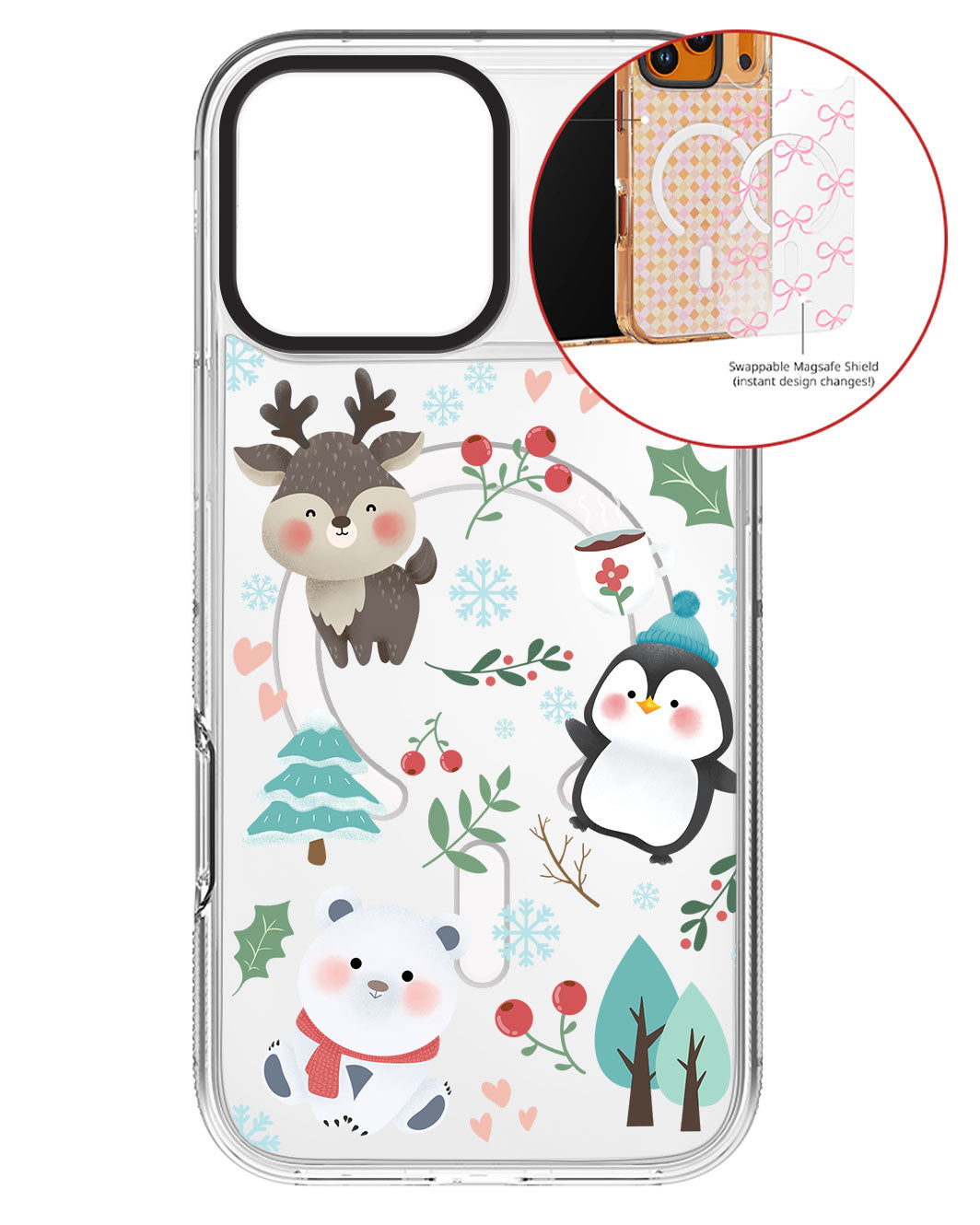 Magsafe Swappable Plate - Winter Iphone