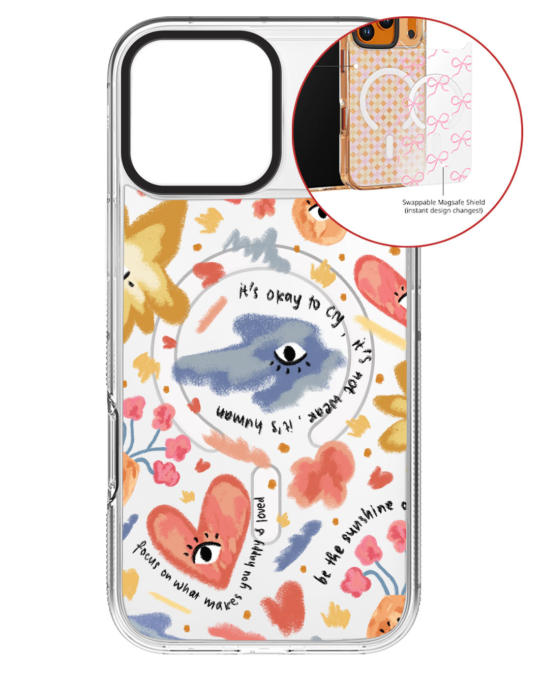 Magsafe Swappable Plate - Abstract Lovers