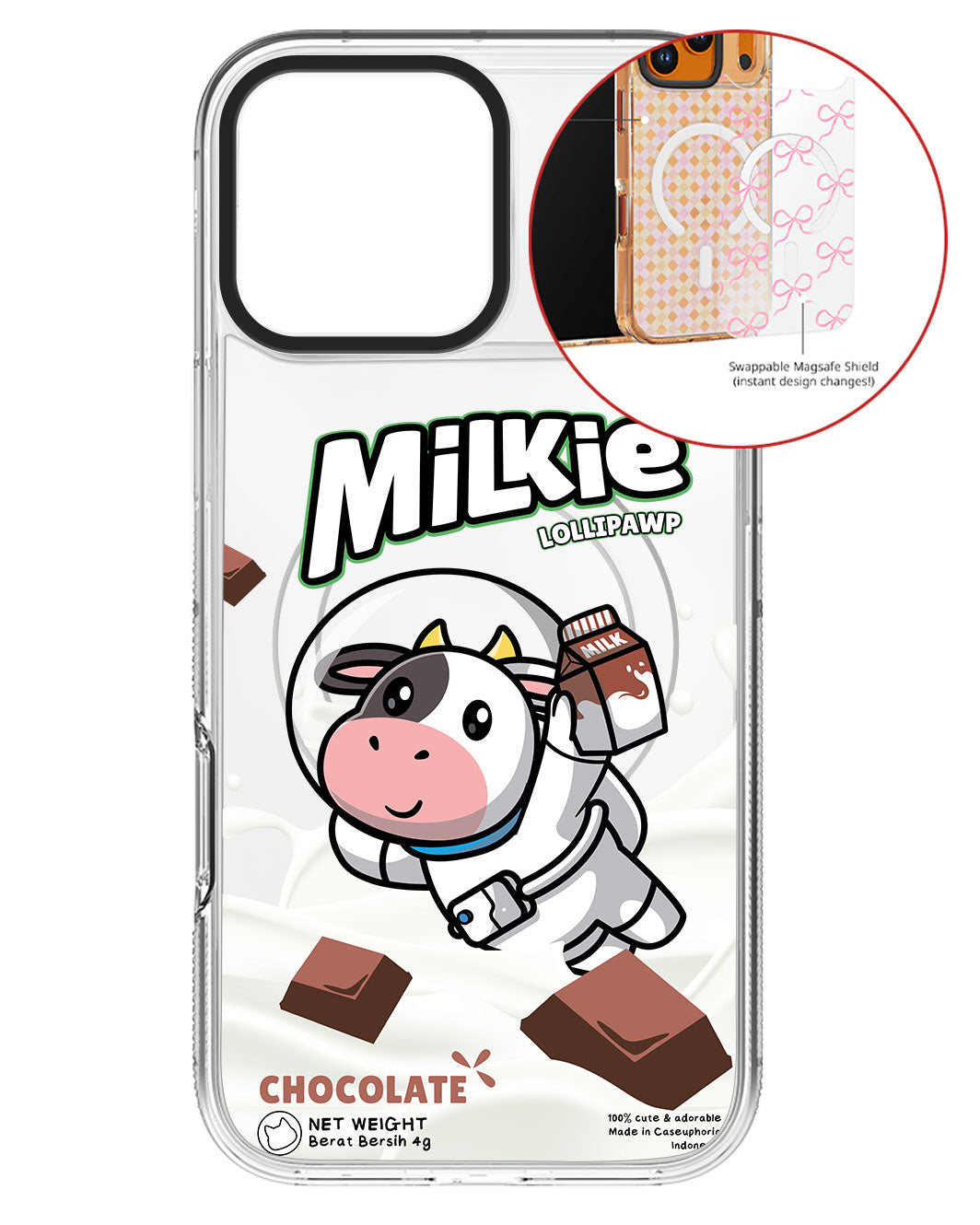 Magsafe Swappable Plate - Milky