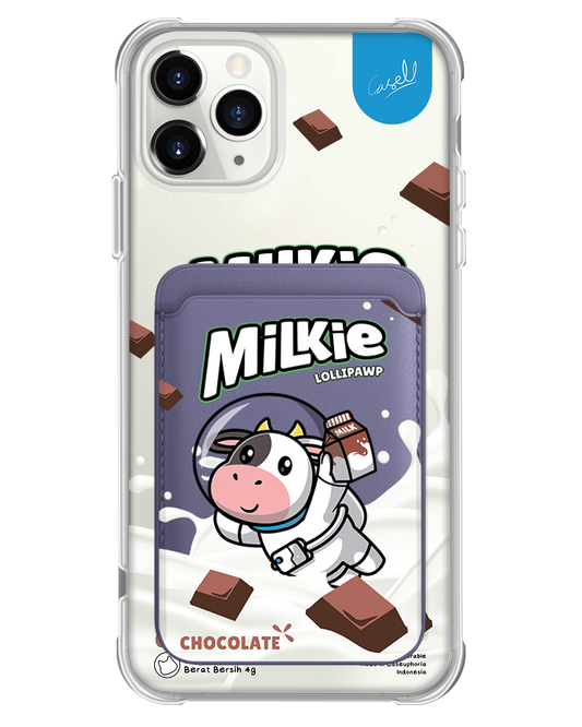 iPhone Magnetic Wallet Case - Milkie