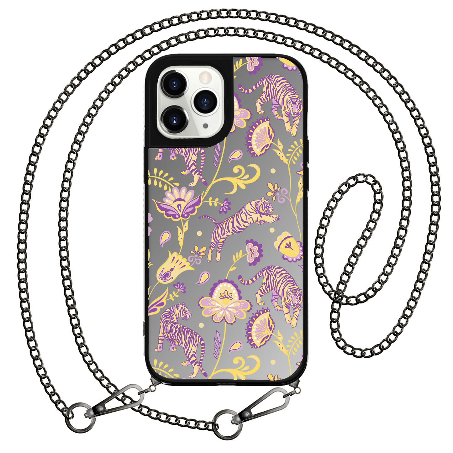 iPhone Mirror Grip - Tiger & Floral 4.0
