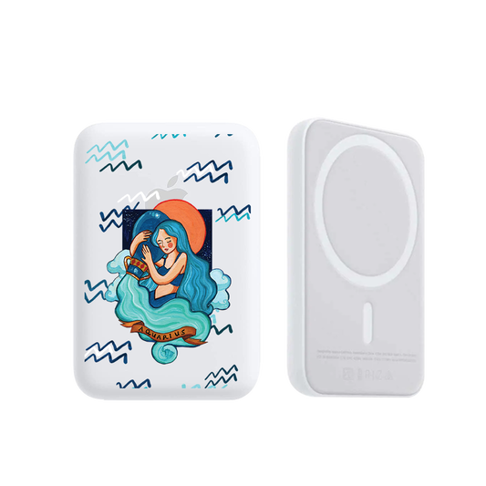 Magnetic Wireless Powerbank - Aquarius