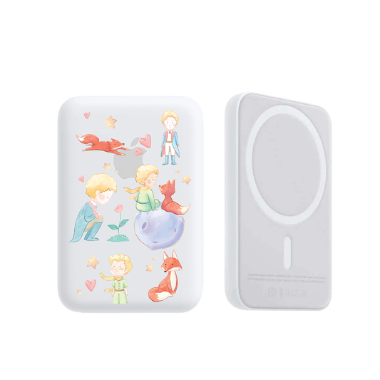 Magnetic Wireless Powerbank - Little Prince & Fox
