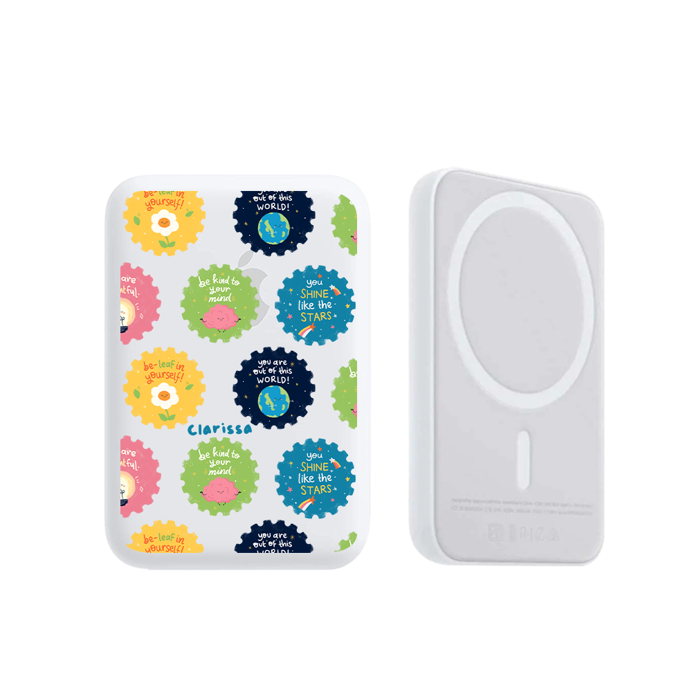 Magnetic Wireless Powerbank - Self Reward stamp
