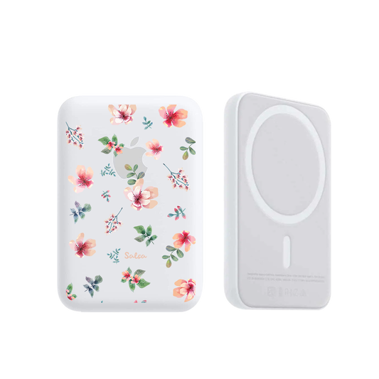 Magnetic Wireless Powerbank - Botanical Garden 5.0