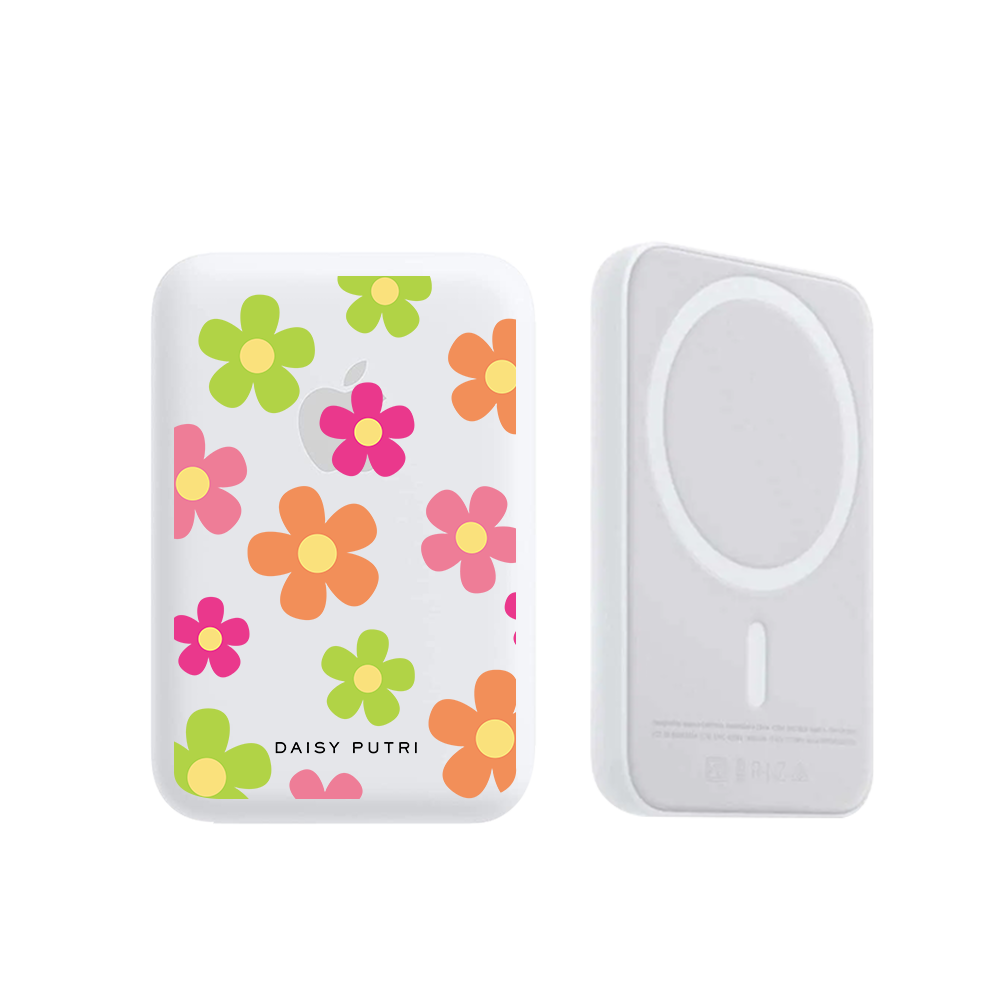 Magnetic Wireless Powerbank - Daisy Sunshine 2.0