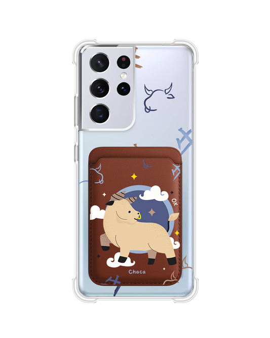 Android Magnetic Wallet Case - Ox (Chinese Zodiac / Shio)