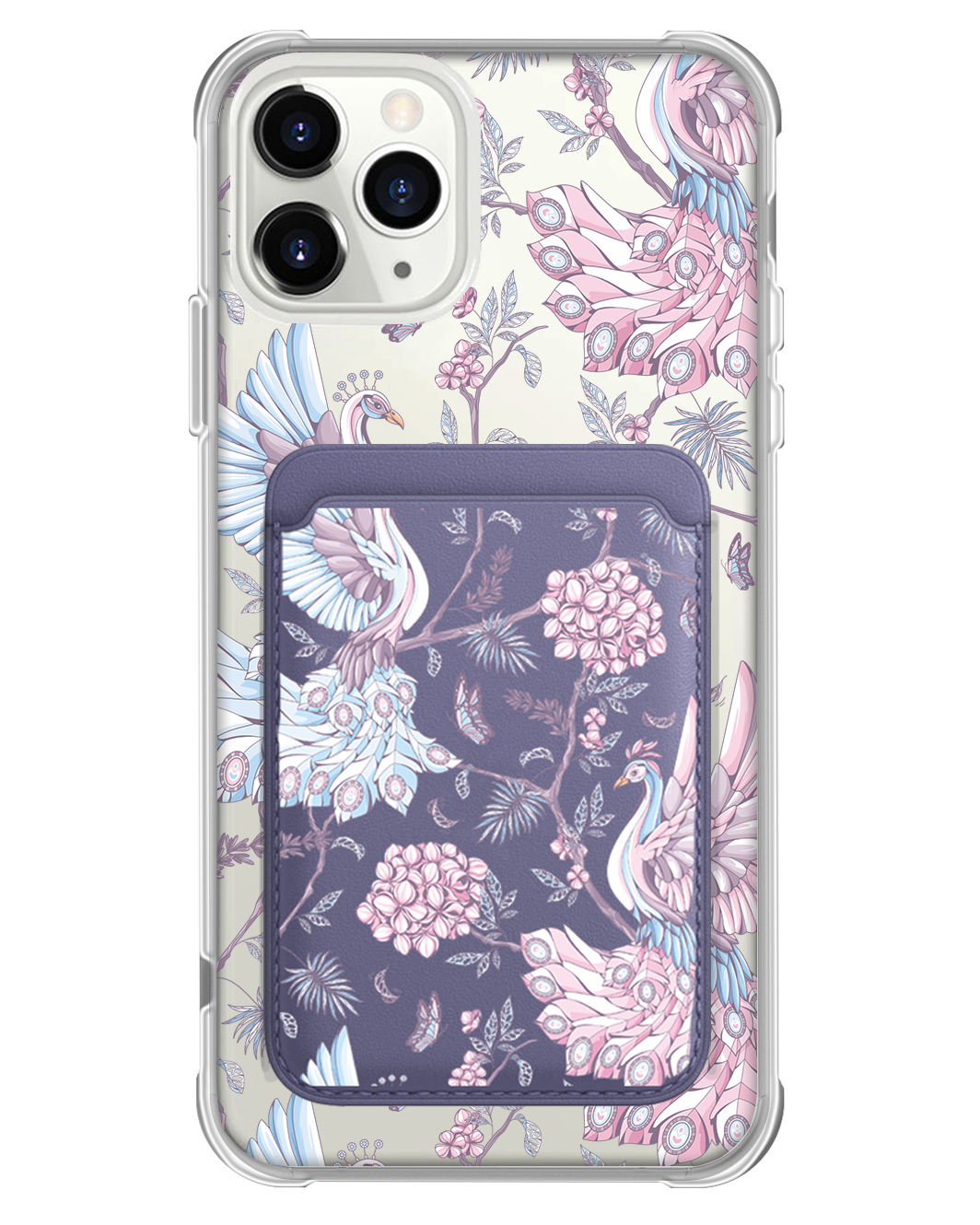 iPhone Magnetic Wallet Case - Peacock 2.0