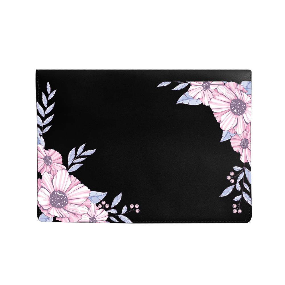 Vegan Leather Sleeve - Pink Blossom