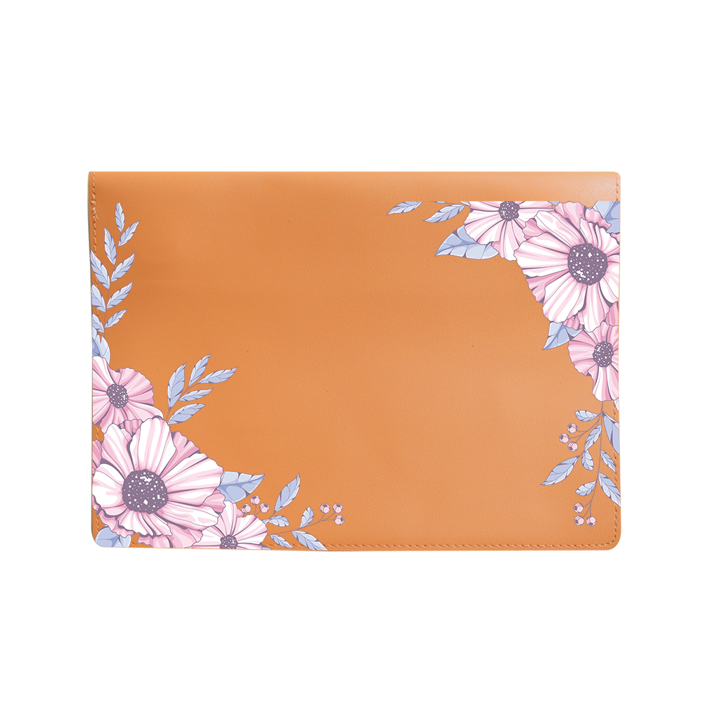 Vegan Leather Sleeve - Pink Blossom