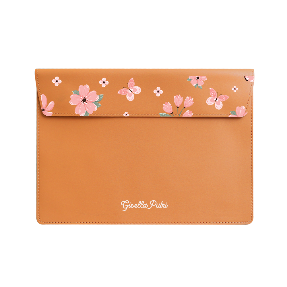 Vegan Leather Sleeve - Pink Delight