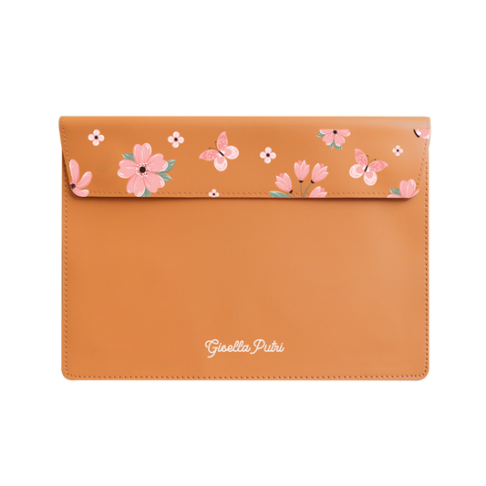 Vegan Leather Sleeve - Pink Delight