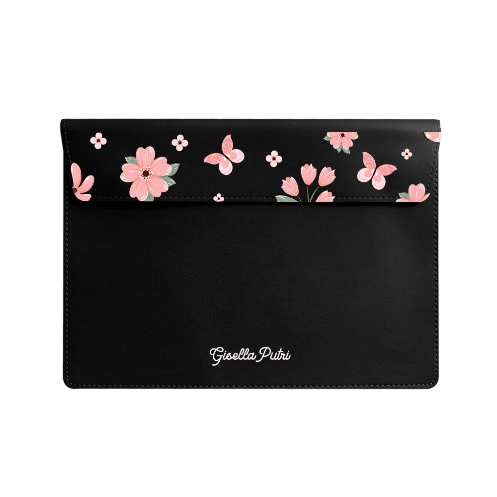 Vegan Leather Sleeve - Pink Delight