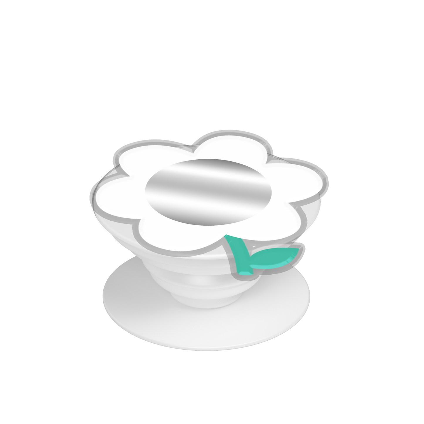 Pop Up Grip Mirror - Red club