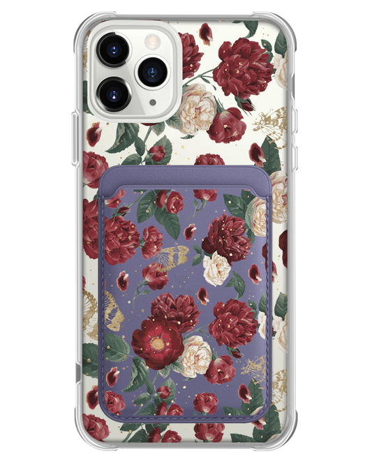 iPhone Magnetic Wallet Case - Rosalie