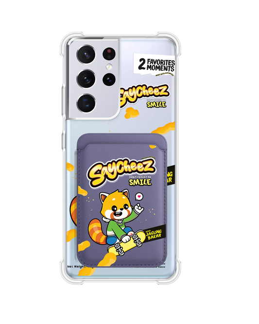 Android Magnetic Wallet Case - Saycheez