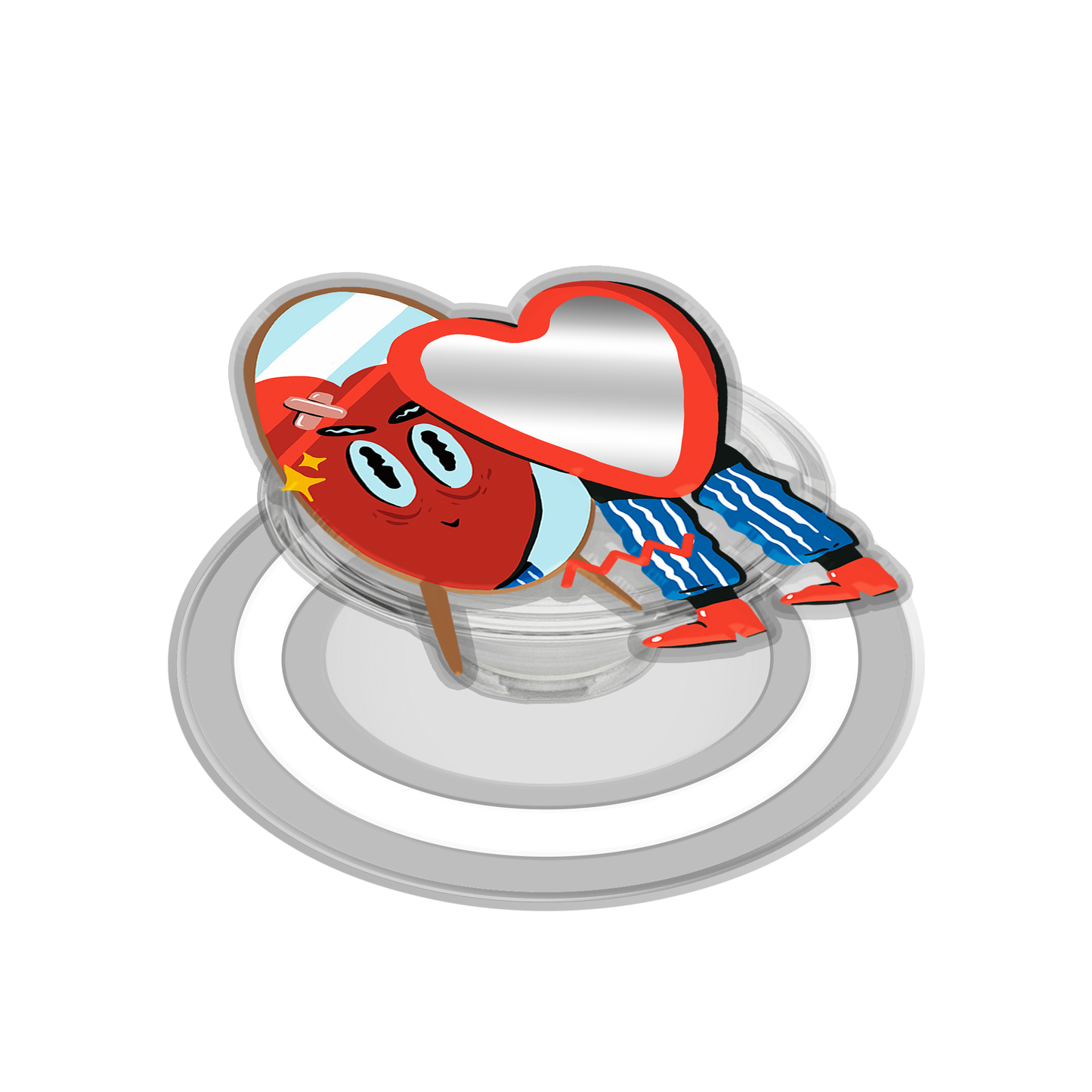 Magnetic Grip Mirror - Selfless Love 2