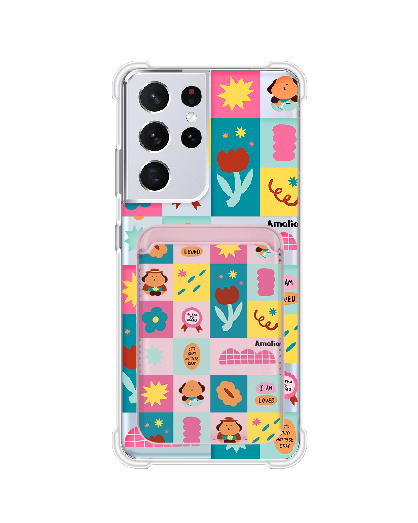 Android Magnetic Wallet Case - Selflove Cubicle
