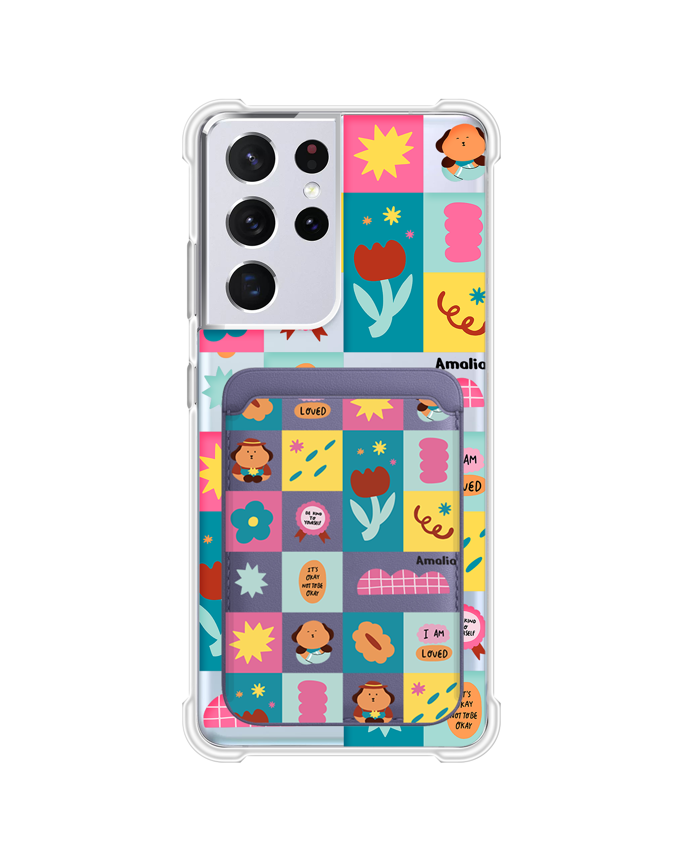 Android Magnetic Wallet Case - Selflove Cubicle