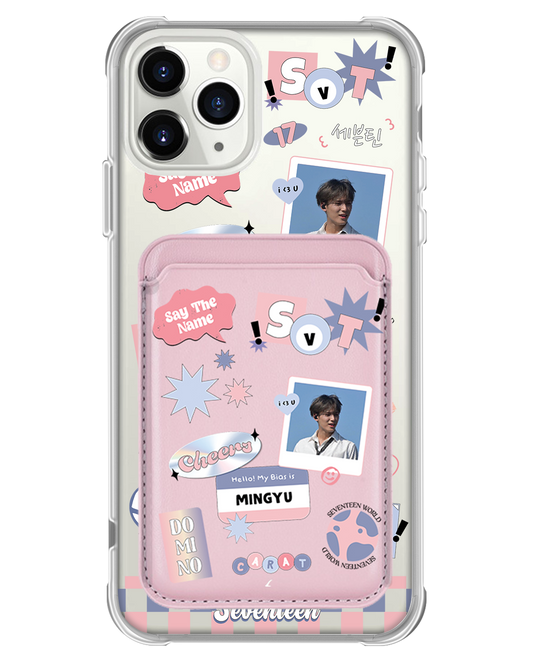 iPhone Magnetic Wallet Case - Seventeen World