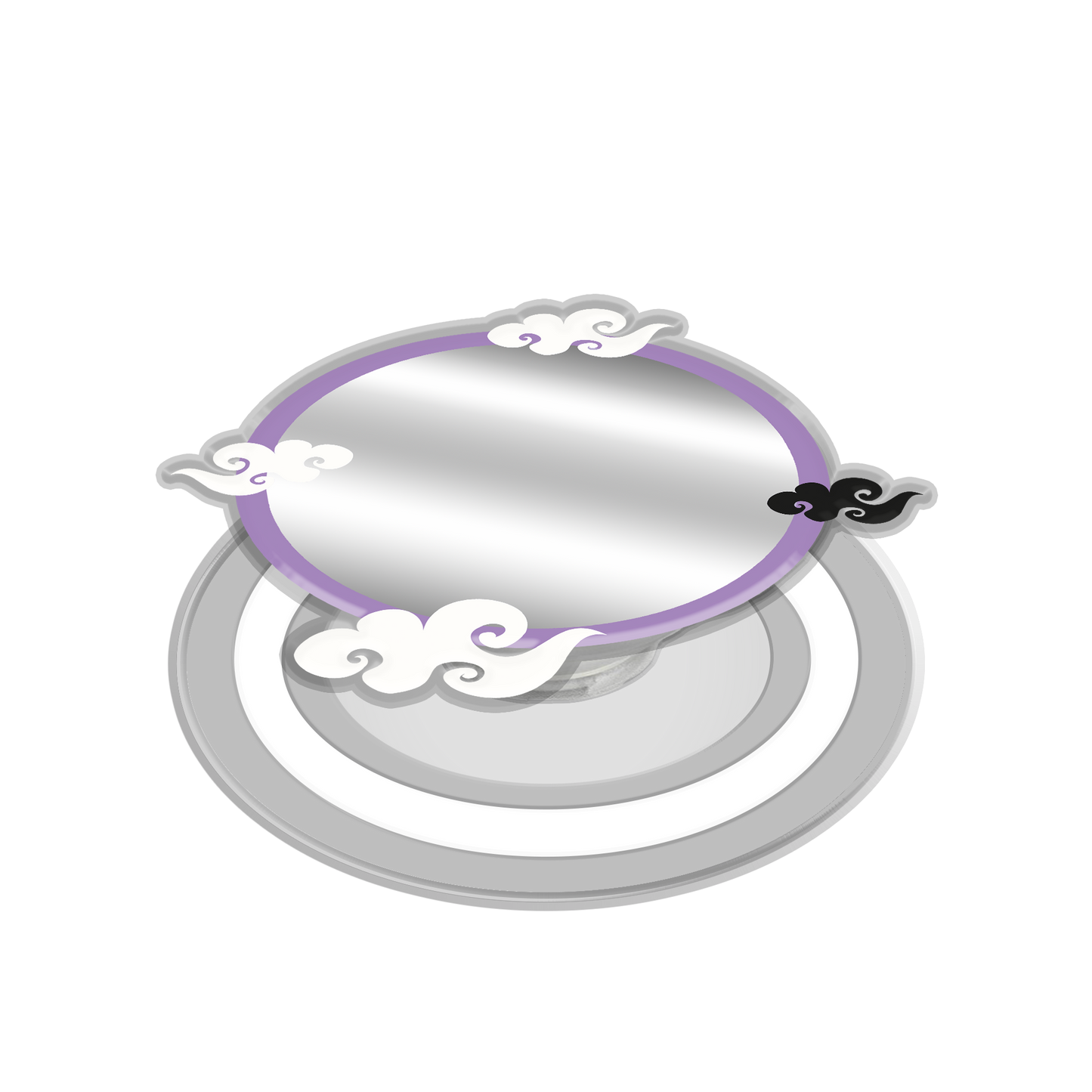 Magnetic Grip Mirror - Shio Dragon