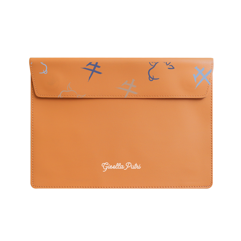 Vegan Leather Sleeve - Ox (Chinese Zodiac / Shio)