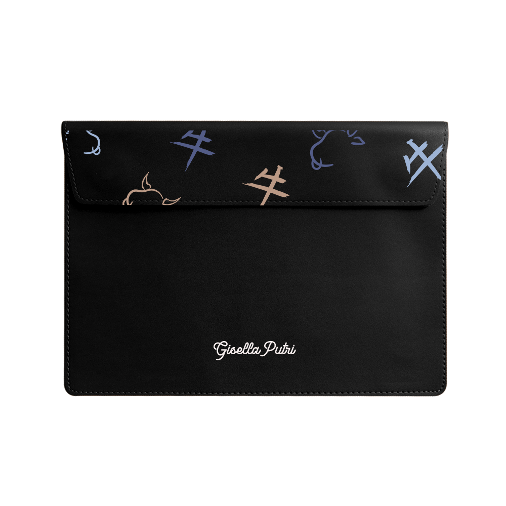 Vegan Leather Sleeve - Ox (Chinese Zodiac / Shio)