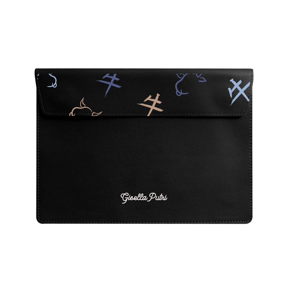 Vegan Leather Sleeve - Pig (Chinese Zodiac / Shio)