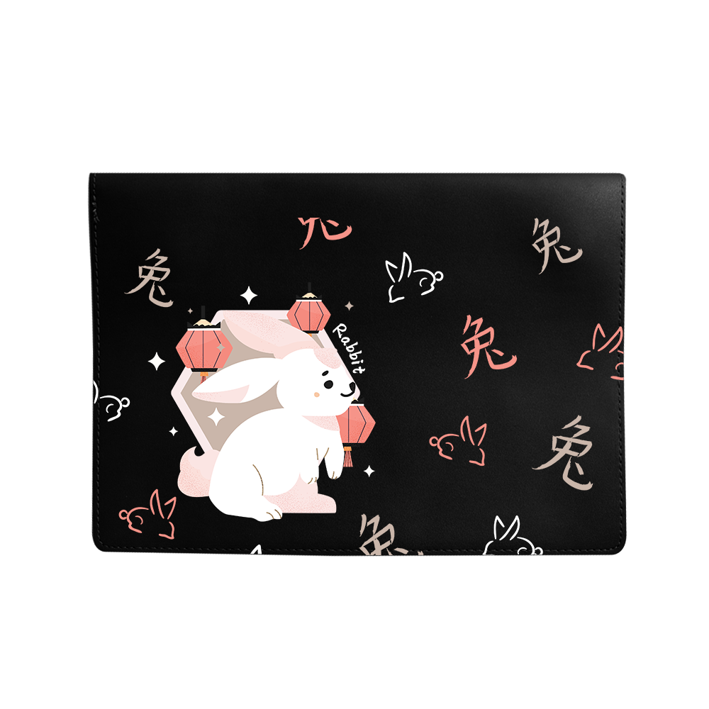 Vegan Leather Sleeve - Rabbit (Chinese Zodiac / Shio)