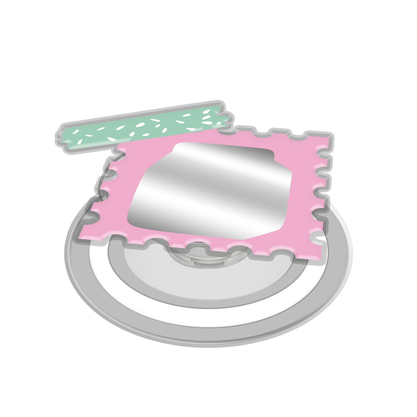 Magnetic Grip Mirror - Sweet Cafe