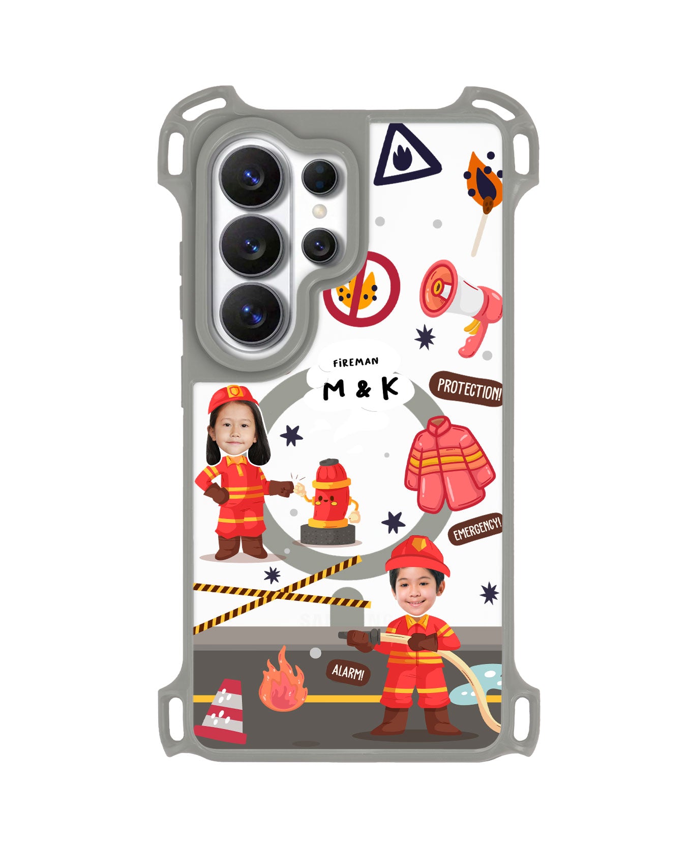 Android Rearguard UltimateZ - Face Grid Dream Firefighter