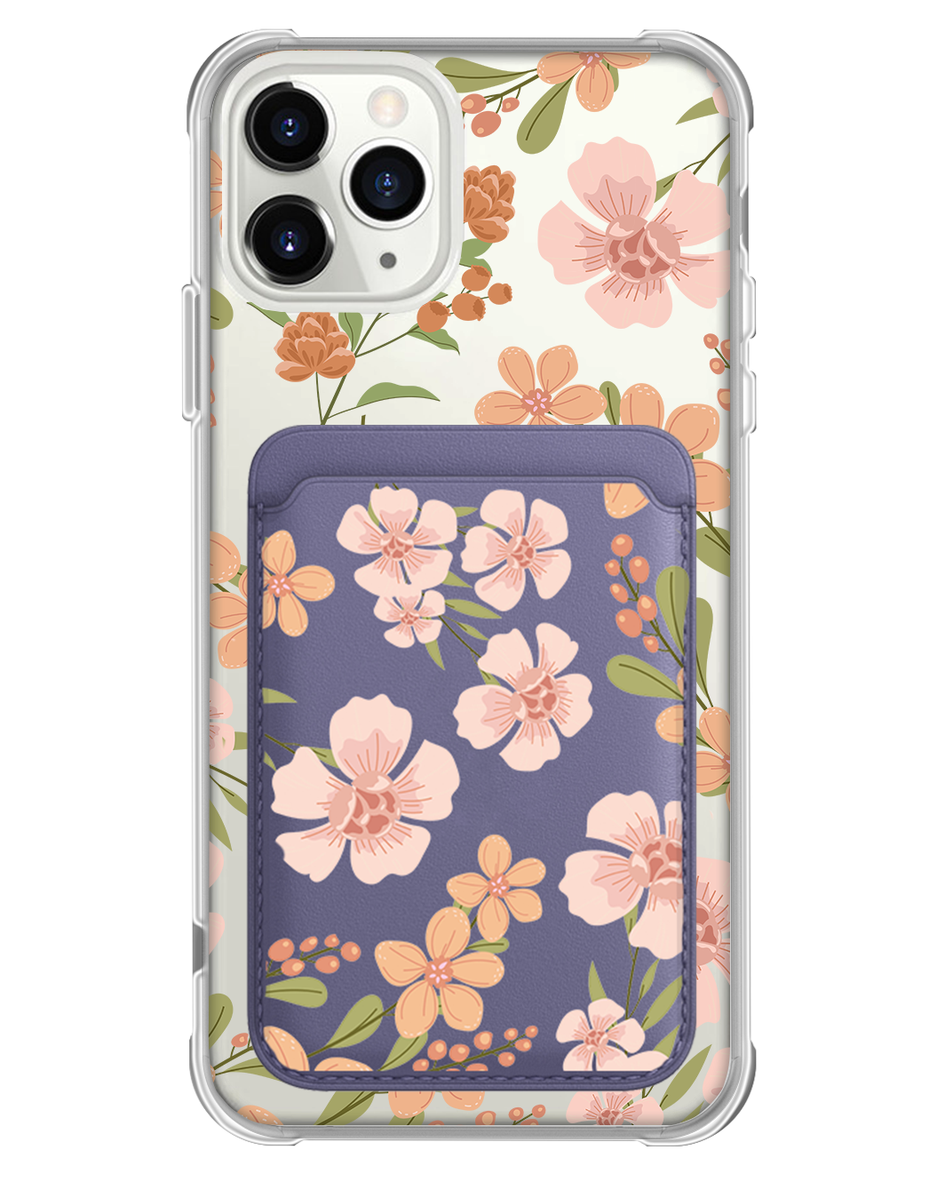 iPhone Magnetic Wallet Case - Vinca