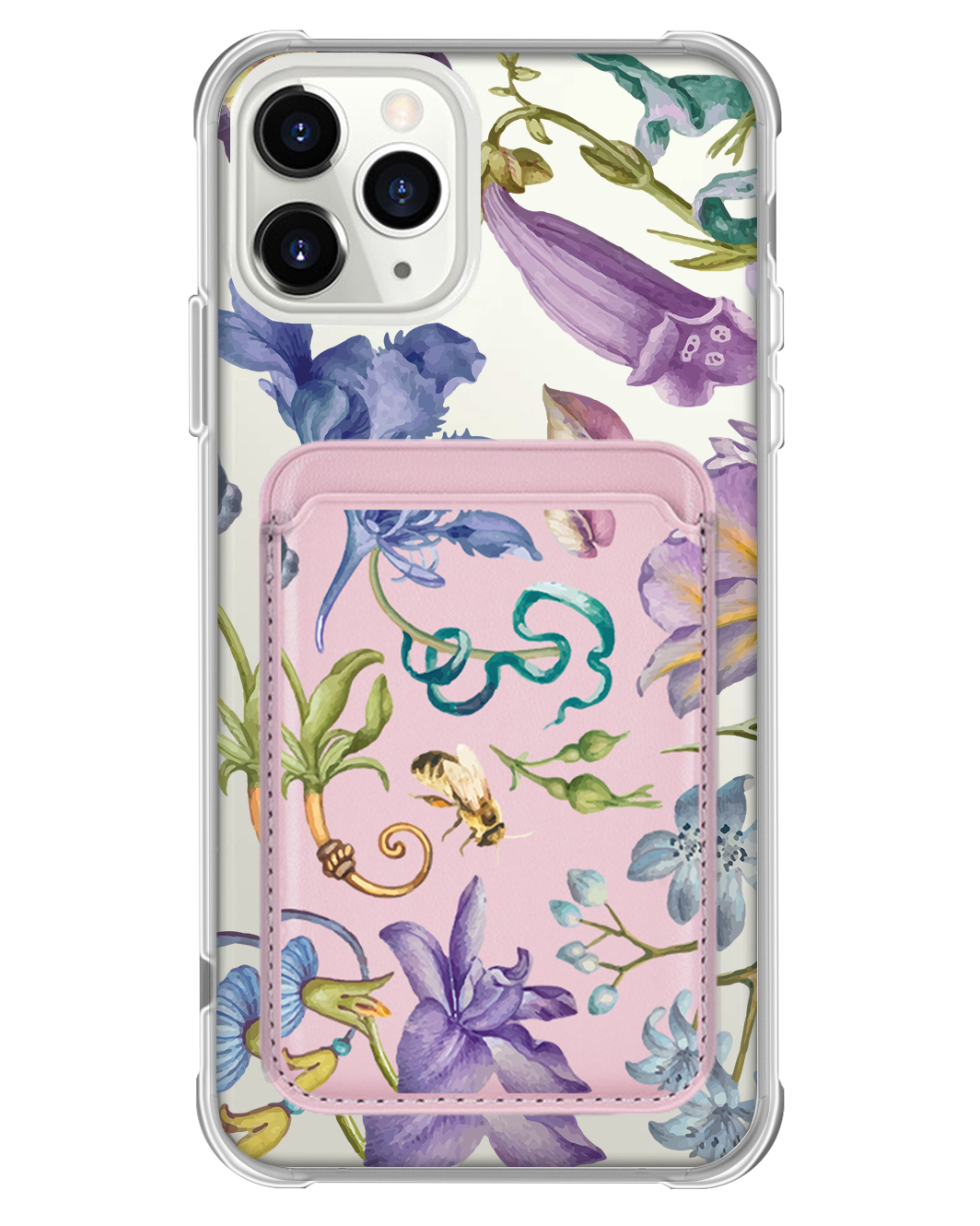 iPhone Magnetic Wallet Case - Violetta