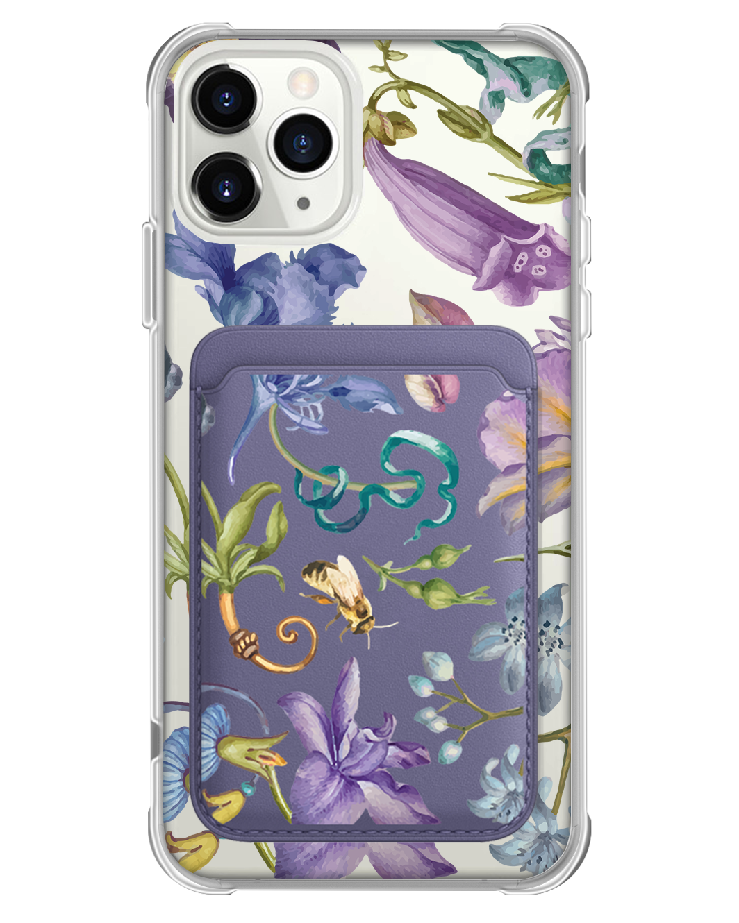 iPhone Magnetic Wallet Case - Violetta