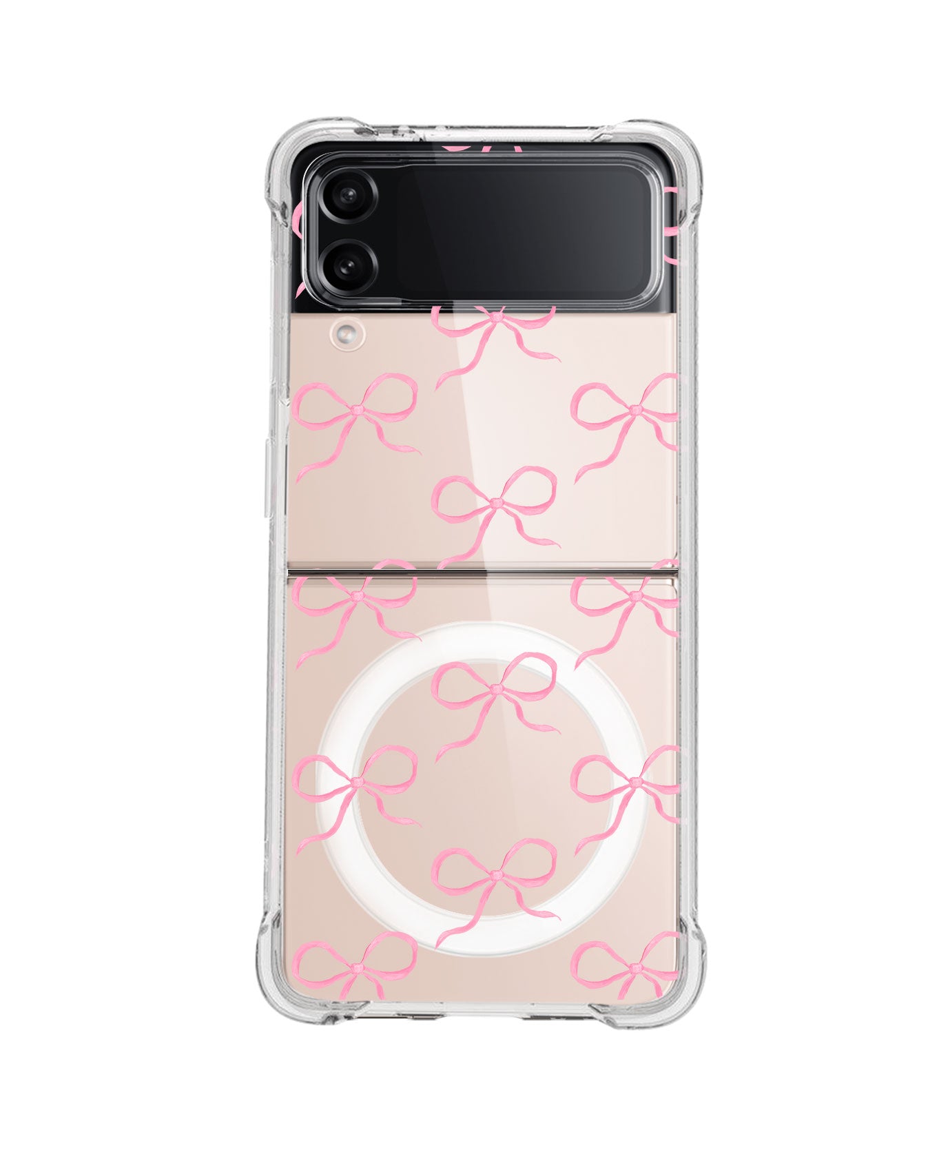 Android Flip / Fold Rearguard Hybrid - Coquette Pink Bow